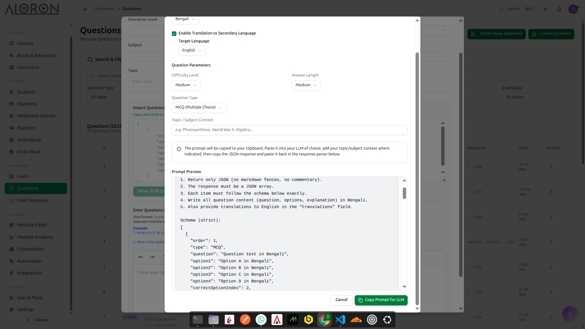 AI Question Generator